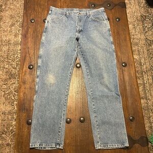 Rustler Men's Relaxed Jeans in Light Blue